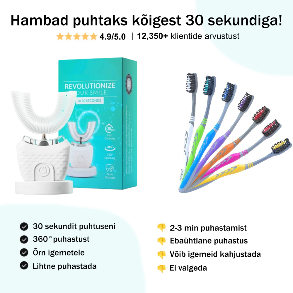 LUNOVA BRUSH 360° Elektriline hambahari