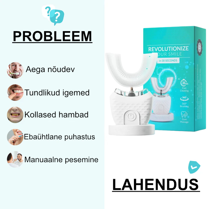 LUNOVA BRUSH 360° Elektriline hambahari